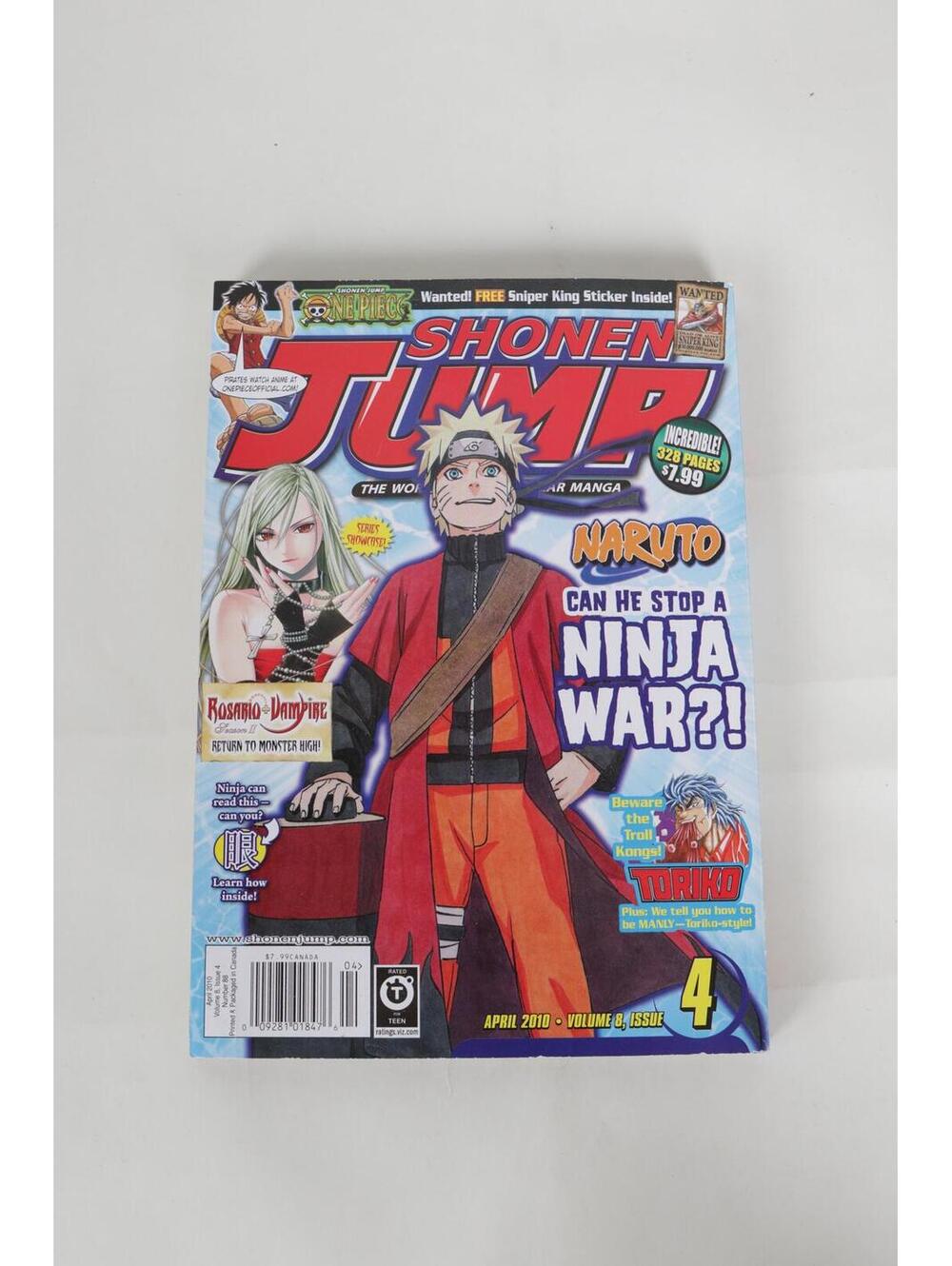 2010's Shonen Jump April Volume 8 Issue 4 Manga